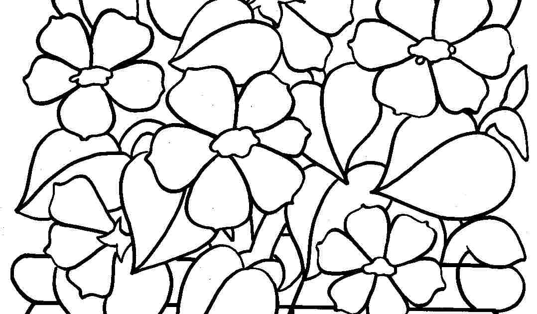  Coloring  Pages  Bunga  Get coloring  Books