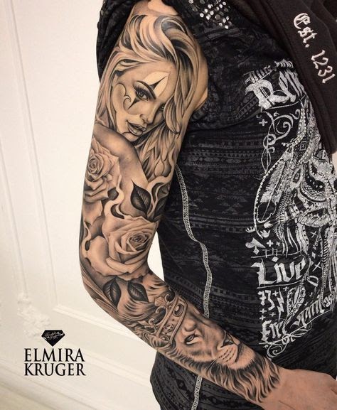 Tattoo Sleeve Design App - Super Tattoo