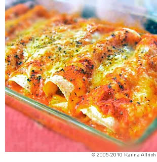 Picture of Easy Sour Cream Chicken Enchiladas