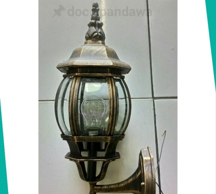Harga Lampu Hias Tiang Teras Rumah Lampukita
