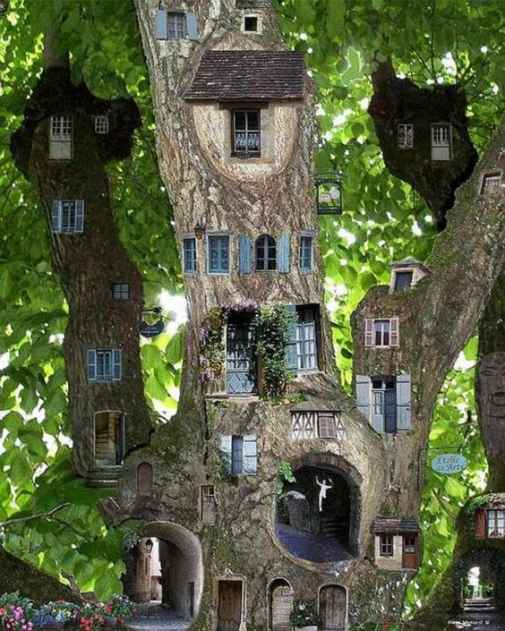 miniature tree houses 8