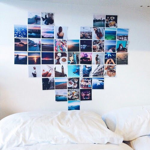 Fantastis 16 Foto Polaroid Di Dinding Kamar Arka Gambar