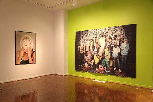 wrestling with the image installation shot 2