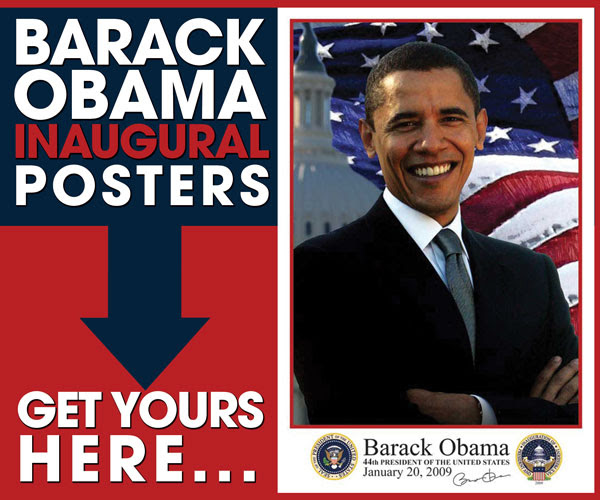 Barack Obama Inaugural Posters