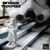 Stormtrooper's who failed the Imperial exams... yup, that's the "INFERIOR TROOPERS" from Plastic Foundry!