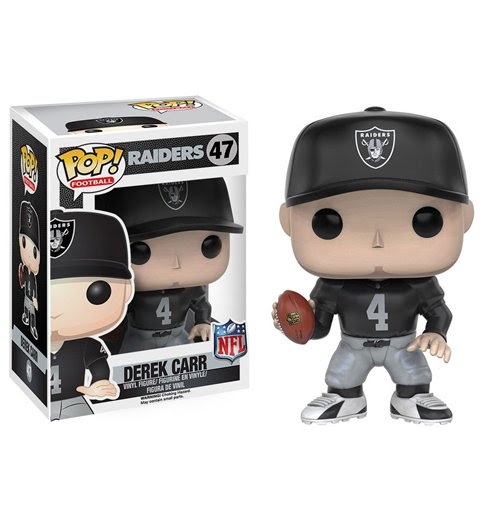 Buy Official NFL POP! Football Vinyl Figure Derek Carr Raiders 9 cm Buy Official NFL POP! Football Vinyl Figure Derek Carr Raiders 9 cm