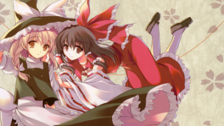 これまでで最高の東方 霊夢 魔 理沙 壁紙 最高の花の画像