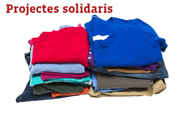 Resultat d'imatges de recollida de roba
