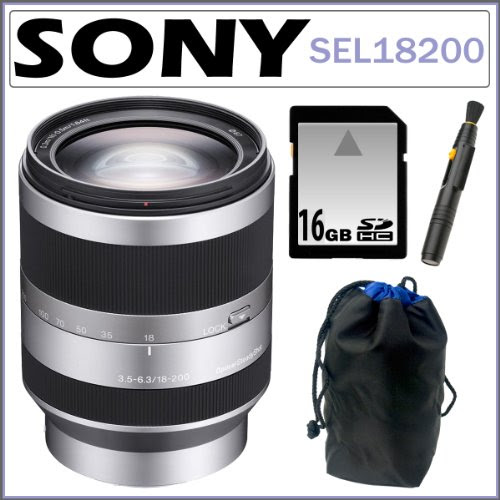 My Top Cameras: Sony Alpha SEL18200 E-mount 18-200mm F3.5-6.3 OSS Lens