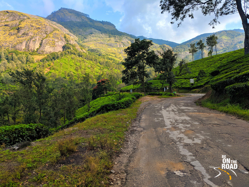 Entering the mountains of Munnar from Marayoor, Kerala
