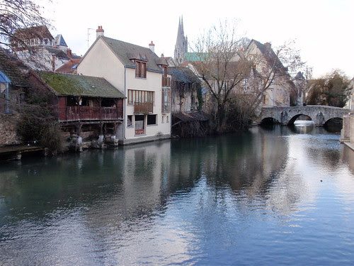 Chartres Eure River
