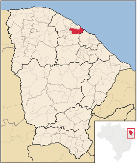 Localização de São Gonçalo do Amarante