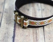 Aztec Bullet Headband - tribal, boho, country, western - neesiedesigns Aztec Bullet Headband - tribal, boho, country, western - neesiedesigns