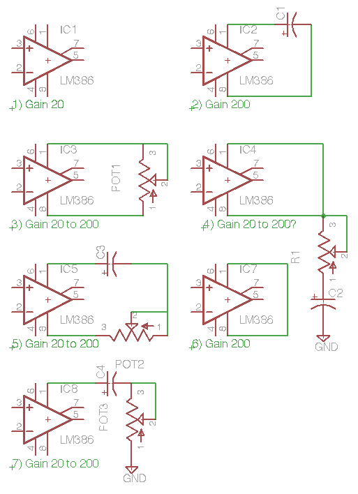 Lm386 Distortion Pedal Schematic - Circuit Boards