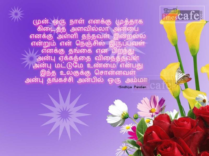 Birthday Wishes For Sister Son In Tamil Tien
