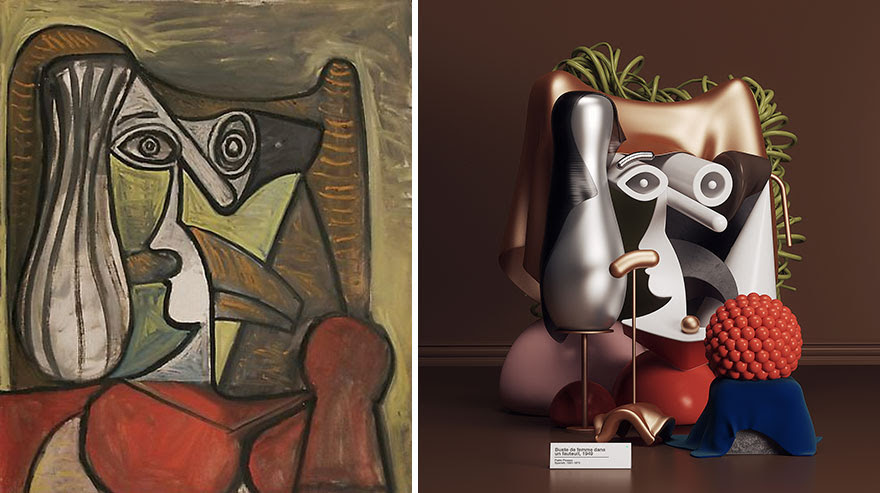Buste De Femme Dans Un Fauteuil Buste De Femme Dans Un Fauteuil