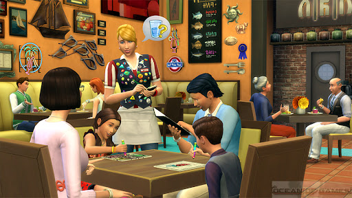 The Sims 4 Dine Out Features