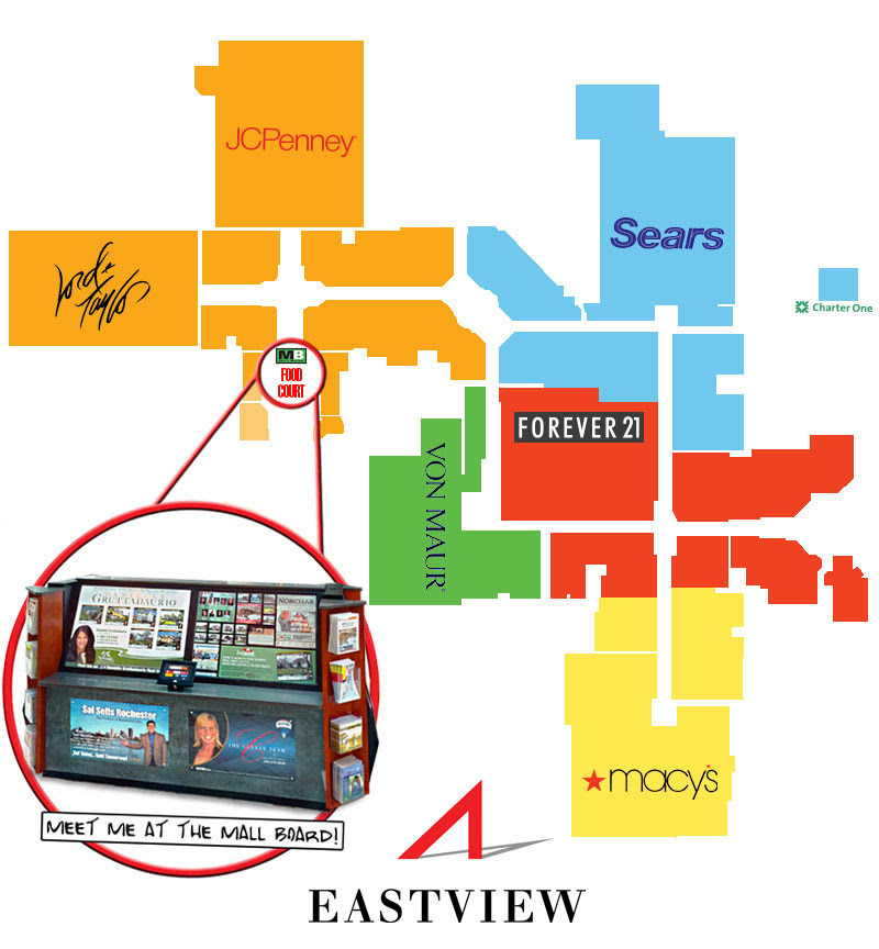 Greece Ridge Mall Map