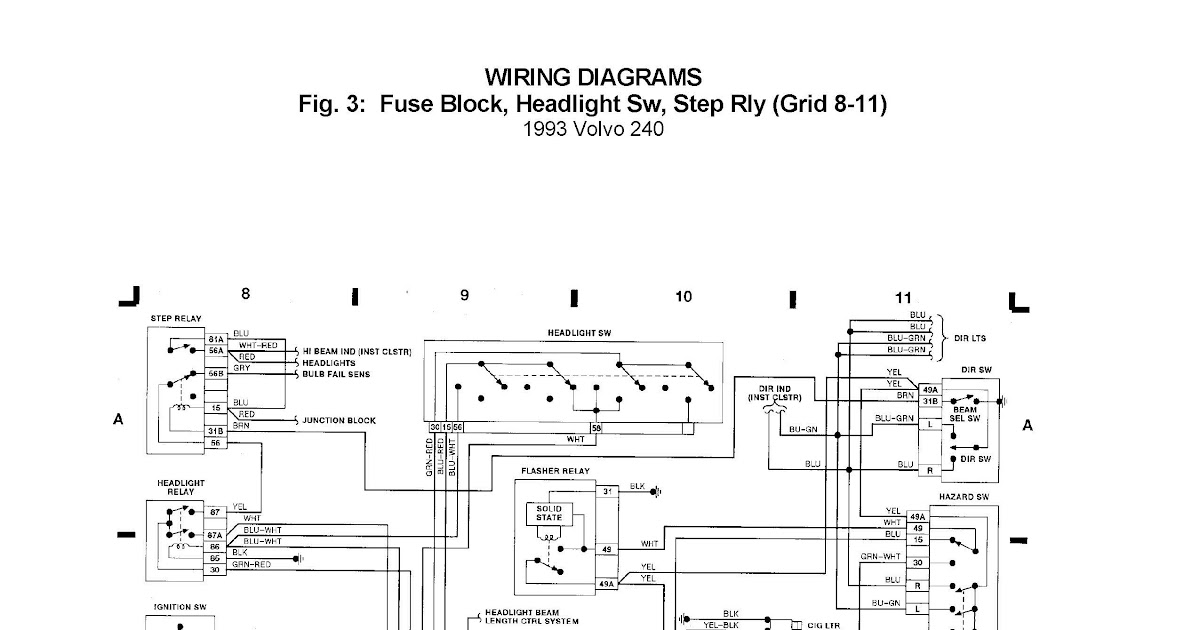 1993 Volvo 240 Wiring Diagram