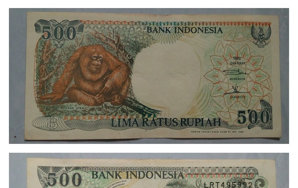 Harga Uang Kuno 500 Rupiah Gambar  Orang  Utan  Info 