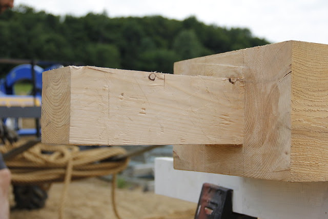 timber frame - tenon