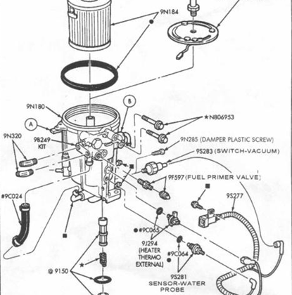 Ford 7 3 Fuel Filter Housing Wiring Diagram.