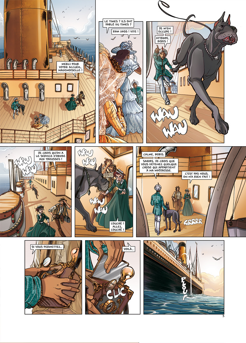 Coloriste Bande dessinée Duclos Marina Couleur BD