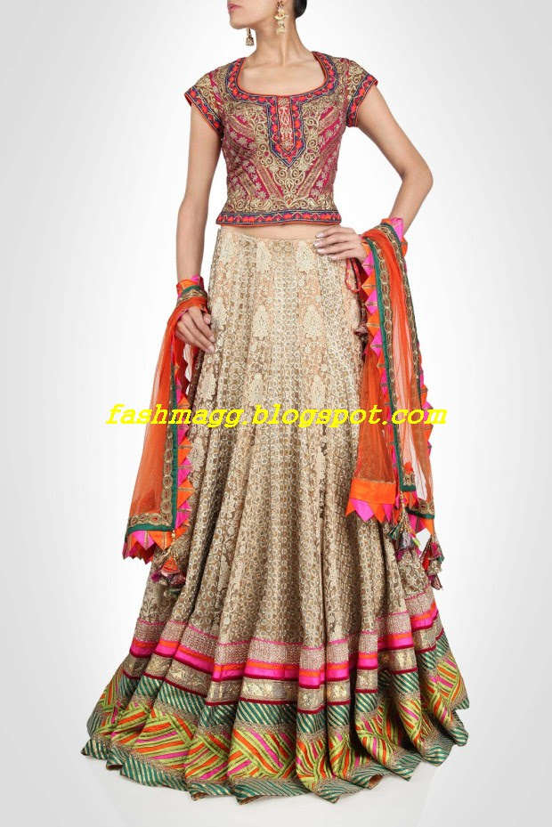 Amazing-Bridal-Wear-Indian-Fashionable-Dress-Designs-for-Cute-Girls-13 Amazing-Bridal-Wear-Indian-Fashionable-Dress-Designs-for-Cute-Girls-13