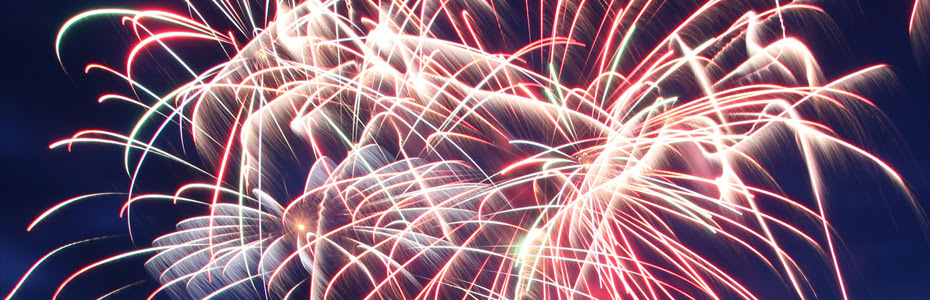 Zum Geburtstag Feuerwerk