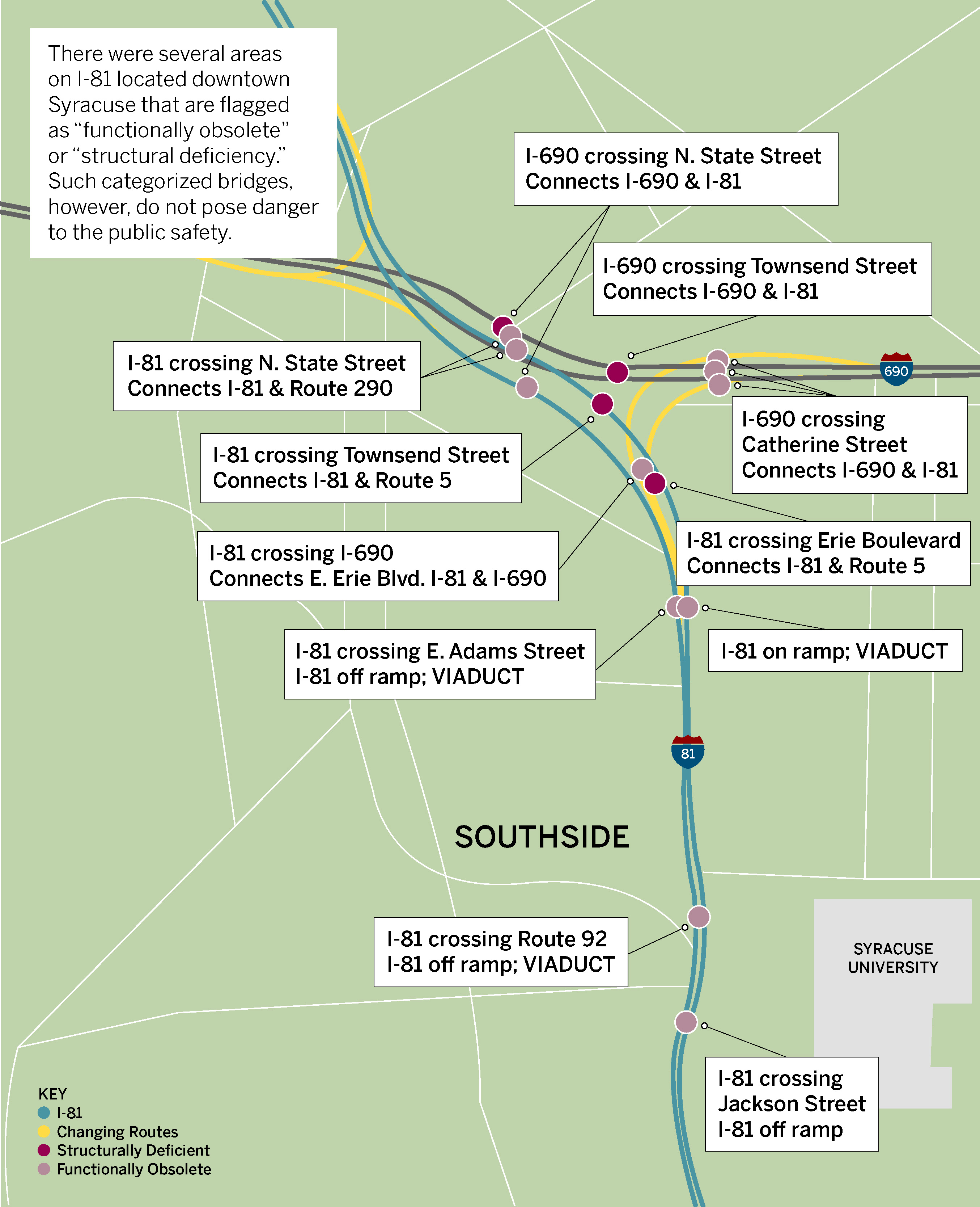 East Coast Interstate 81 Map