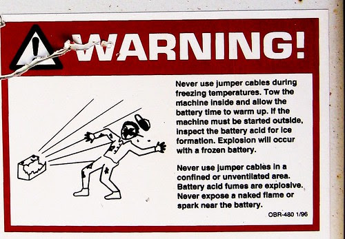 warning