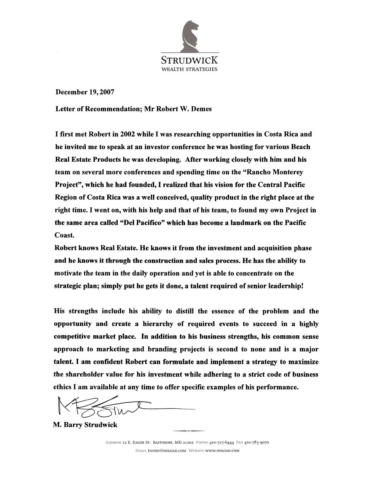 Character Reference Letter For Court Child Custody Letter