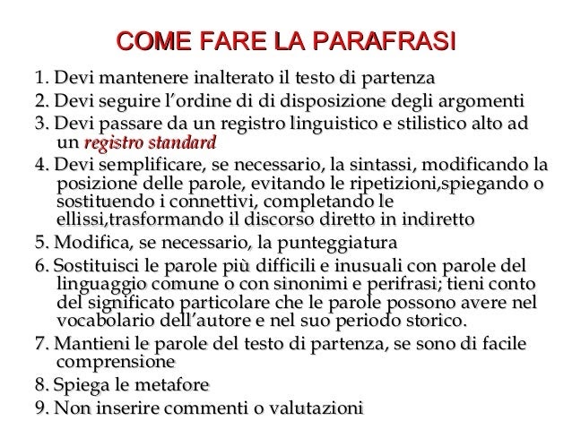 Che Fai Che Pensi Che Pur Dietro Guardi Parafrasi