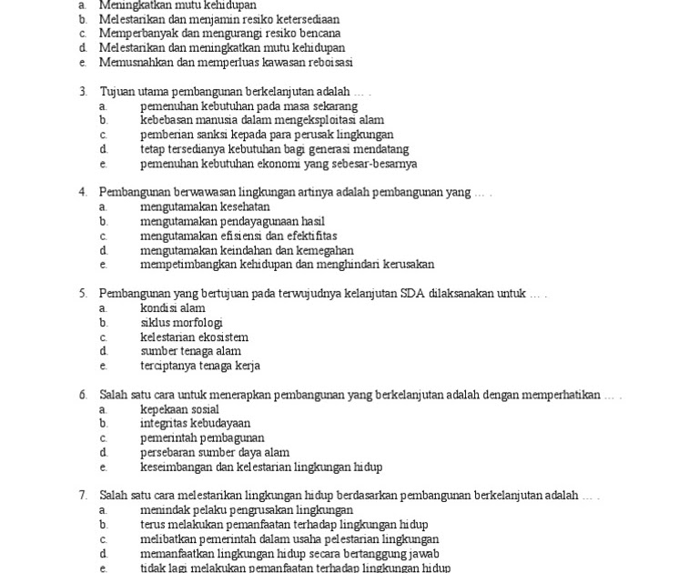 Kumpulan Soal Geografi Kelas 11 Semester 1 - Siswa Populer