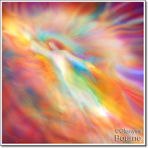 Angel of Illumination and Beauty, Archangel Jophiel painting