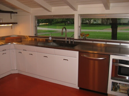 All Metal Kitchen Modern Home Design And Decor