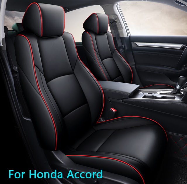 Custom Car Seat Covers Full Set For Honda Select Accord 2018 2019 2020