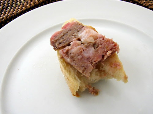 Pate and Rustic Bread