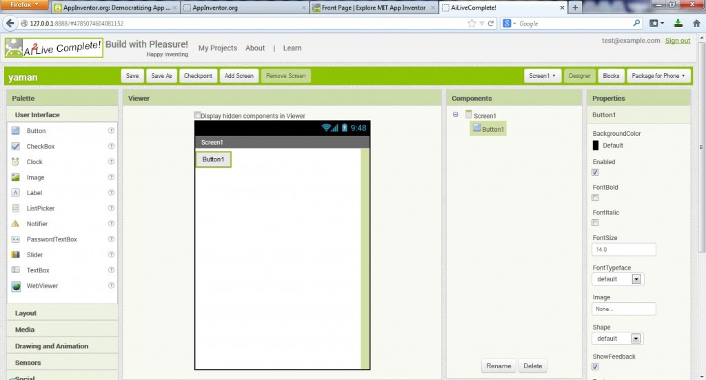 برنامج App inventor برنامج App inventor