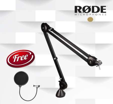 ซื้อเลย สินค้า RODE PSA1 ขาตั้งไมค์ขาจับไมโครโฟนแบบขาบูม แถมฟรี pop