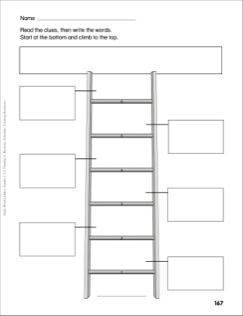 Word Ladder Worksheets 6th Grade - WORDCRO