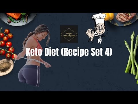 Keto Diet — Recipe - Set 4 