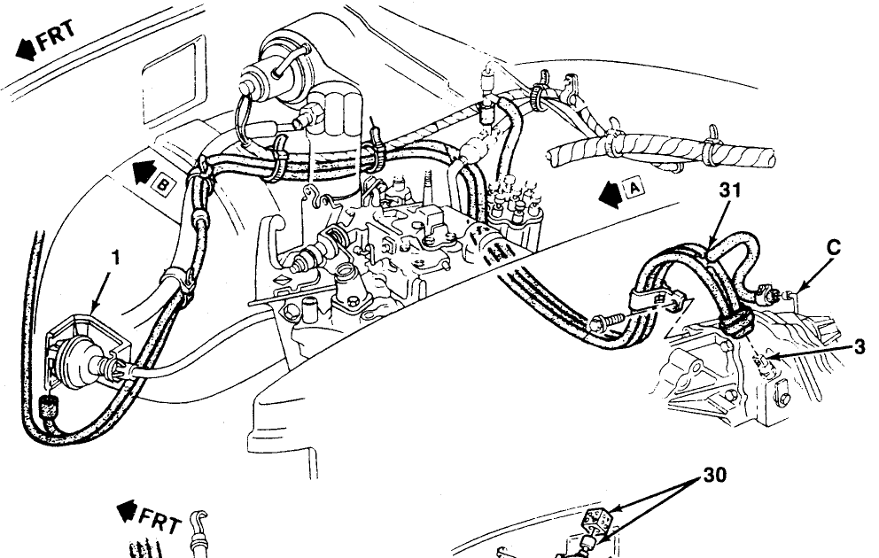 2000 Chevy Blazer 4x4 Vacuum Diagram