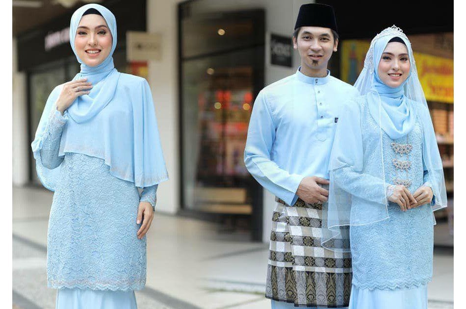 Baju Melayu Baby Blue  BAJU MELAYU SEDONDONBABY BLUE  Shopee