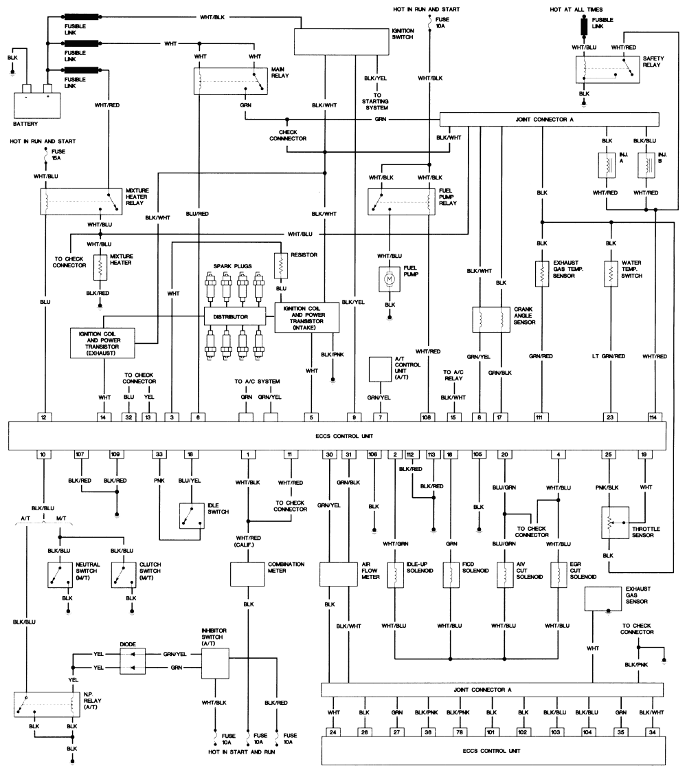 1993 Nissan D21 Wiring Diagram - Wiring Diagram Schemas