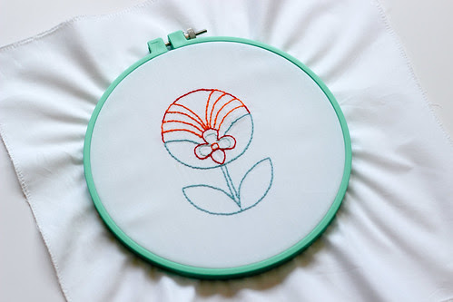Florette Embroidery Pattern by Jeni Baker