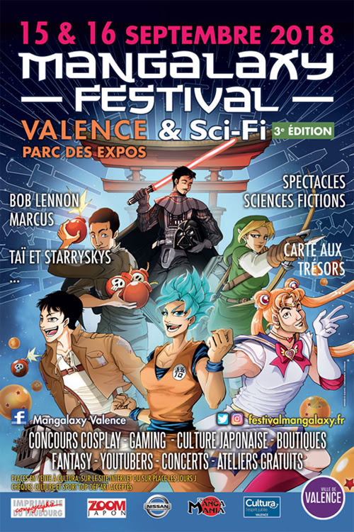 Affiches salon manga Duclos Marina Miss-M