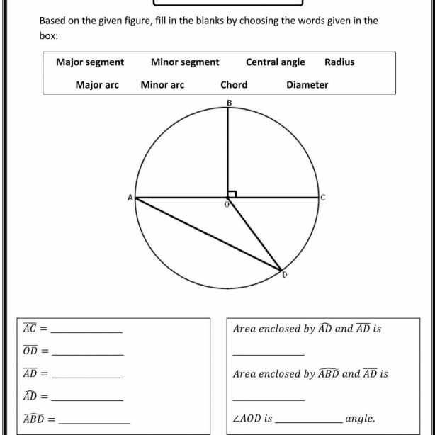 15.2 Angles In Inscribed Quadrilaterals Answer Key - Inscribed Angles