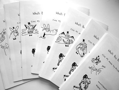 quick zine doodles