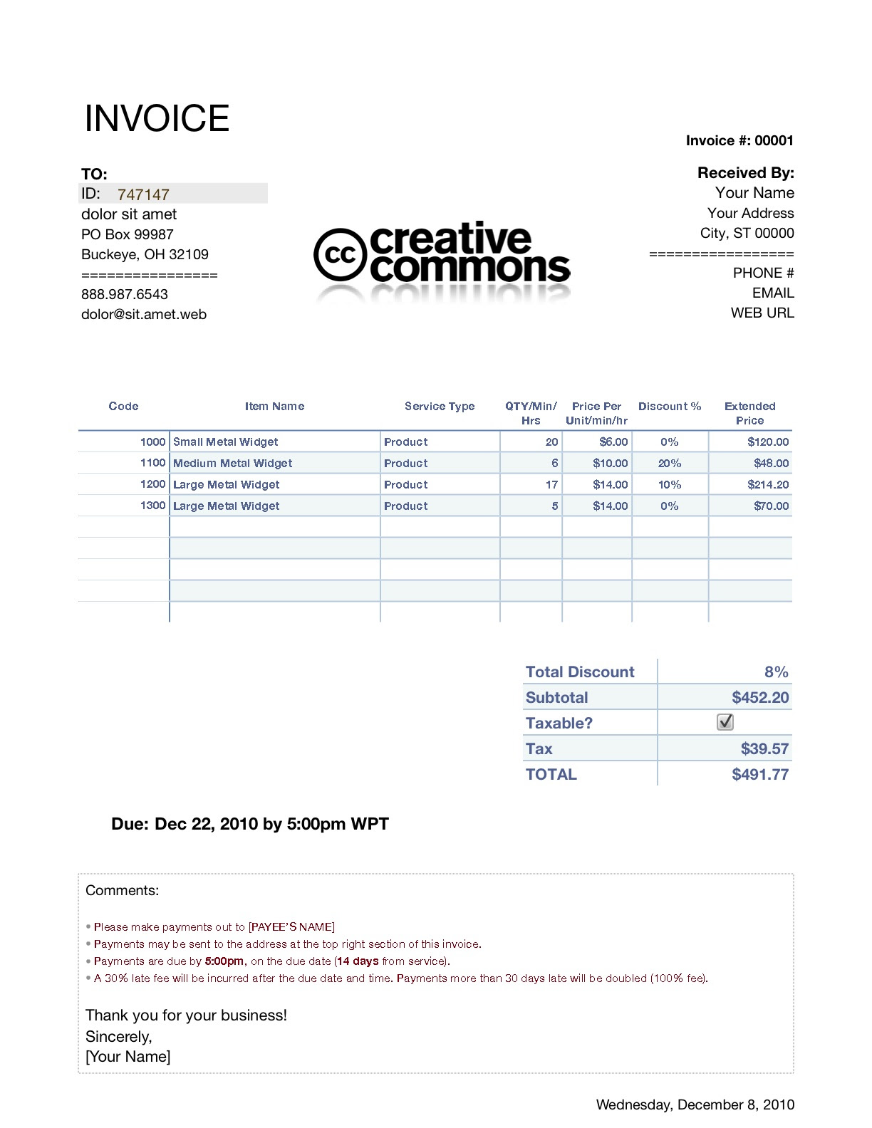 What is the best free invoice software